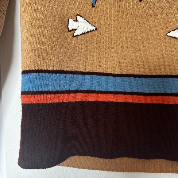 RARE Vintage Pullover Sweater Native American Size M - Picture 7 of 7